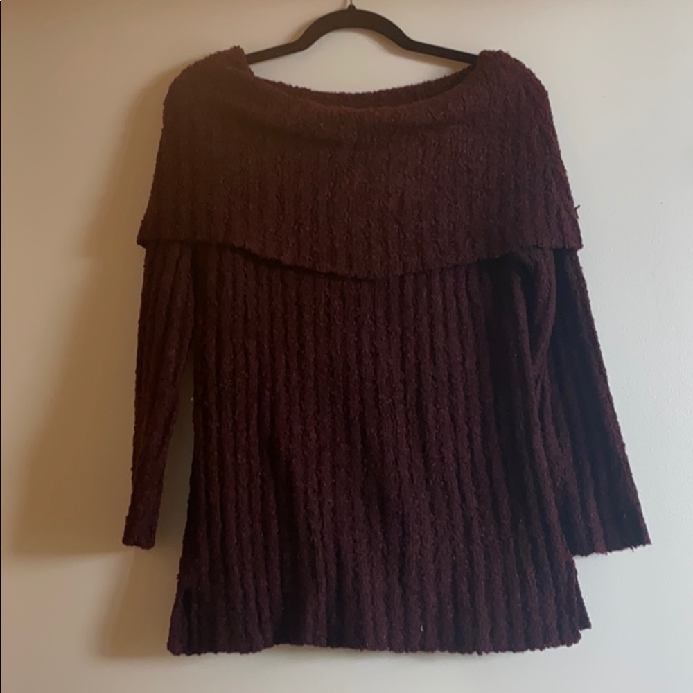 Off the shoulder sweater in new condition!